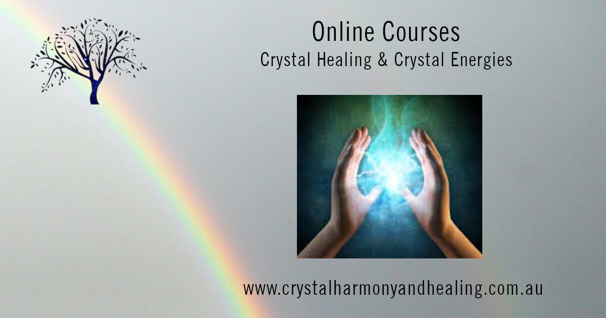 Online courses crystal healing energy and the crystal world
